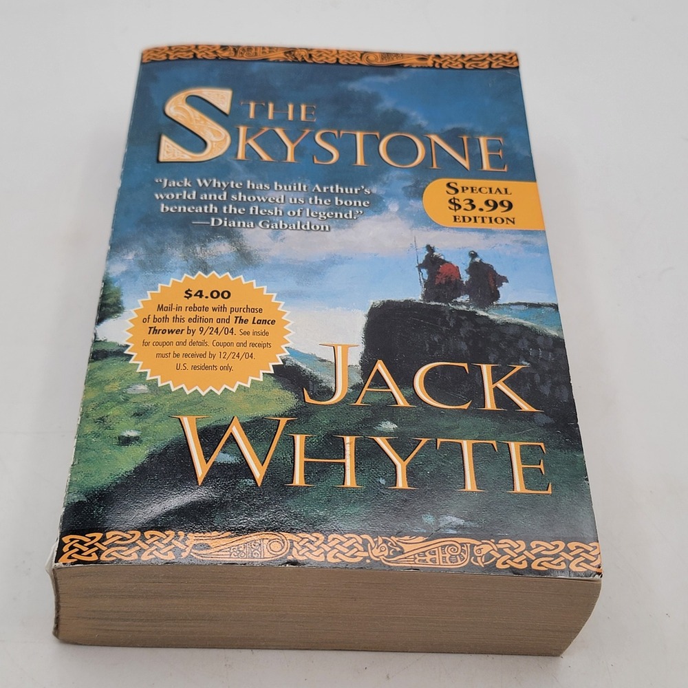 Jack Whyte The Skystone Paperback First Mass Market Edition Arthurian Legend
